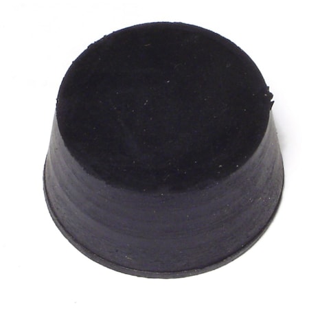 Midwest Fastener 1.9" x 1-5/8" x 1" #10 Black Rubber Stoppers 2PK 65902